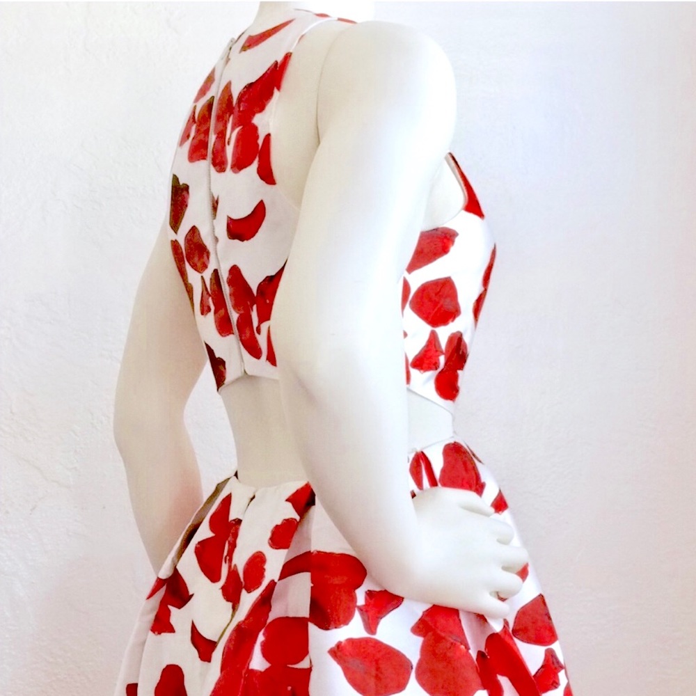 Anthropology Re:named Cut Out Back Dress